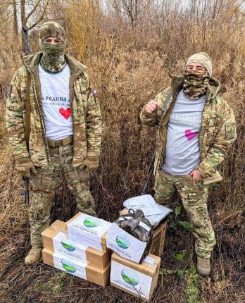 Гуманитарная помощь от нашего фонда прибыла разведчикам в зоне СВО